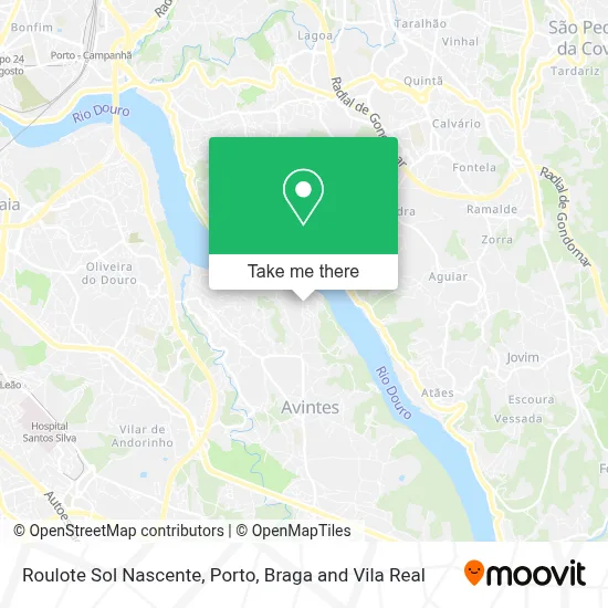 Roulote Sol Nascente map