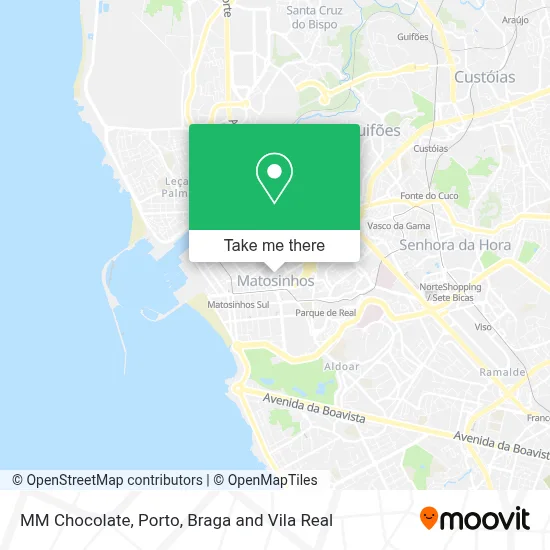 MM Chocolate map