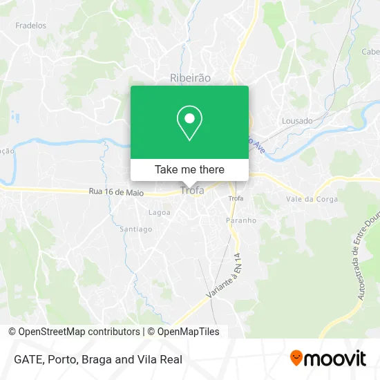 GATE map