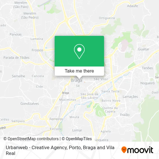Urbanweb - Creative Agency map