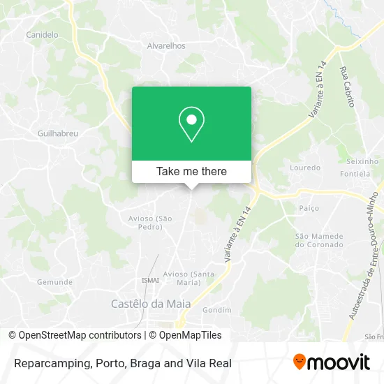 Reparcamping map