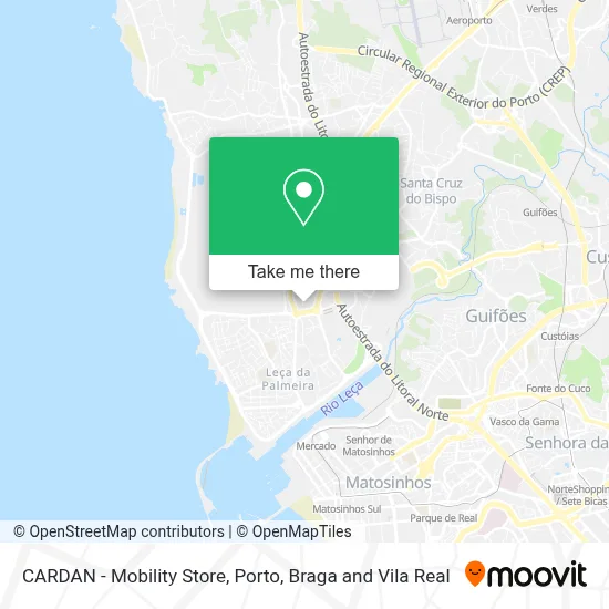 CARDAN - Mobility Store map