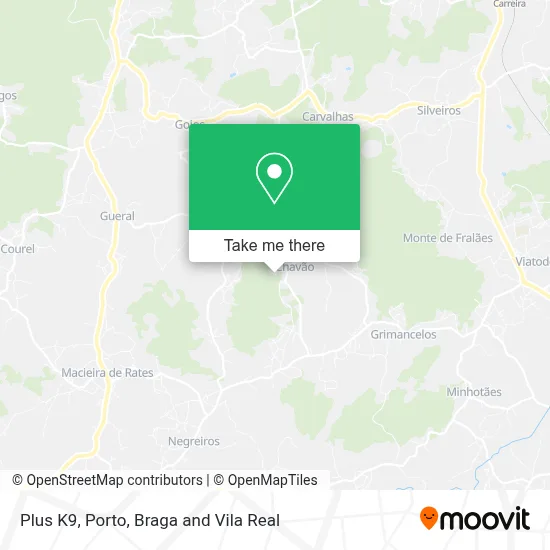 Plus K9 map