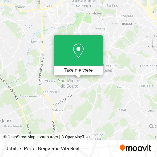 Jobitex map