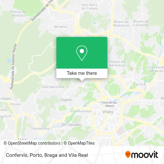Confervis map