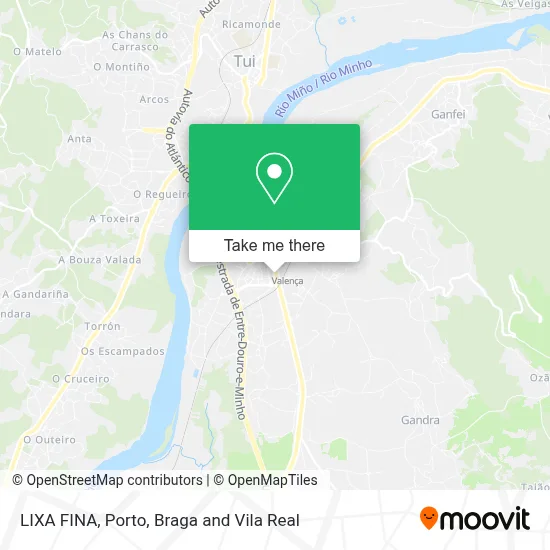 LIXA FINA map