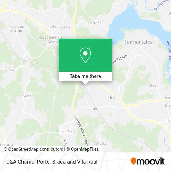 C&A Chama map