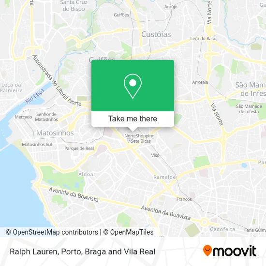 Ralph Lauren mapa