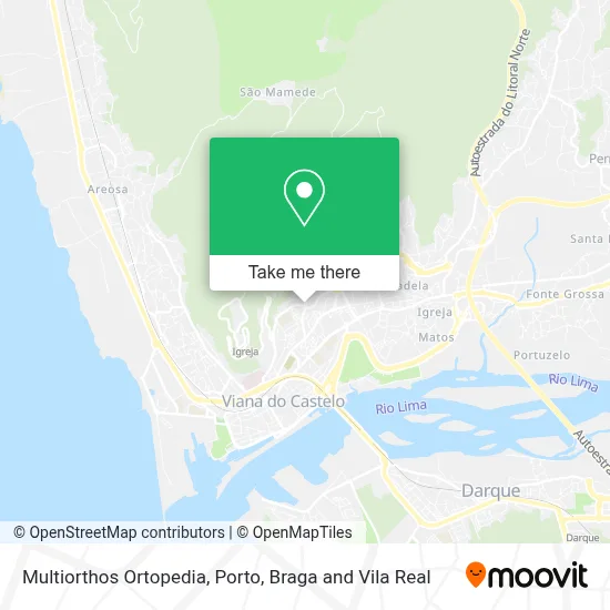Multiorthos Ortopedia map
