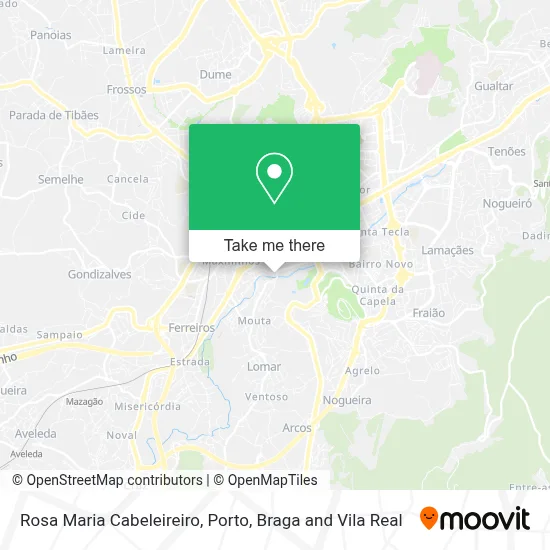 Rosa Maria Cabeleireiro mapa