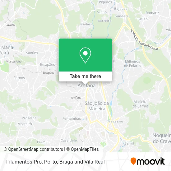 Filamentos Pro map