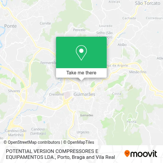 POTENTIAL VERSION COMPRESSORES E EQUIPAMENTOS LDA. map