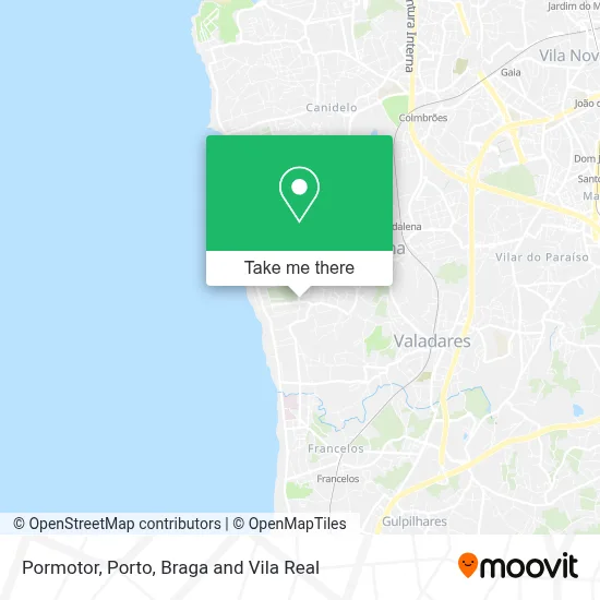 Pormotor map