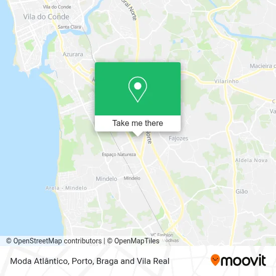 Moda Atlântico map
