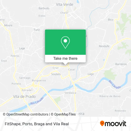 FitShape map