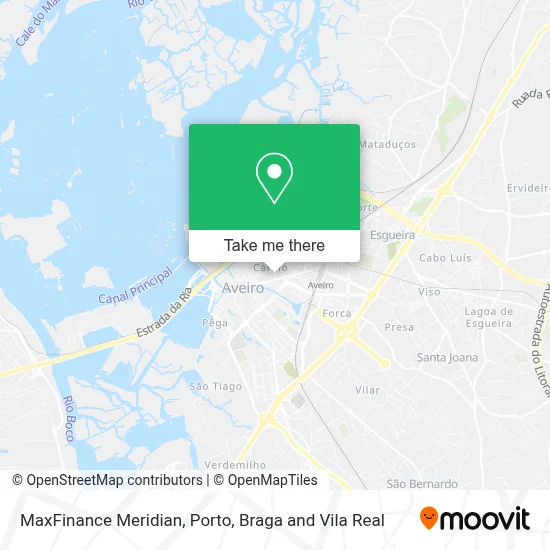 MaxFinance Meridian map