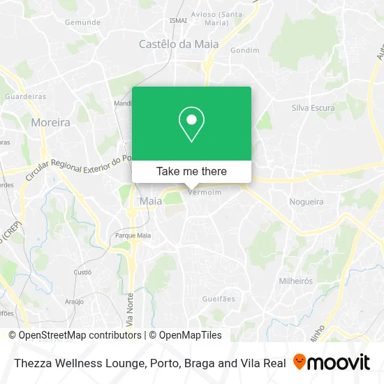 Thezza Wellness Lounge map