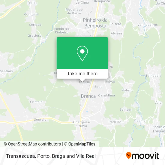 Transescusa map