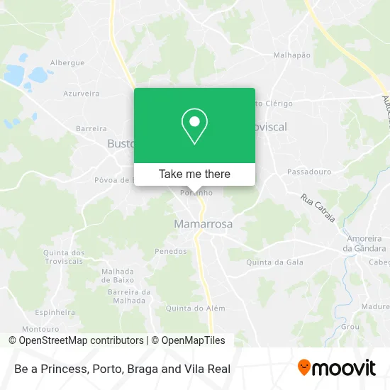 Be a Princess map