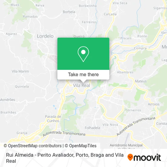 Rui Almeida - Perito Avaliador map