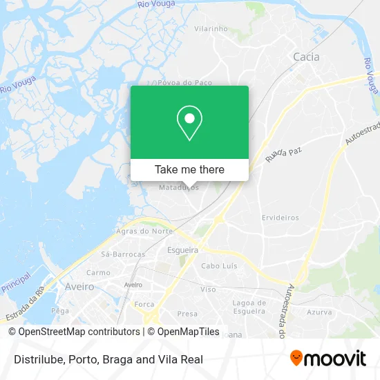 Distrilube map
