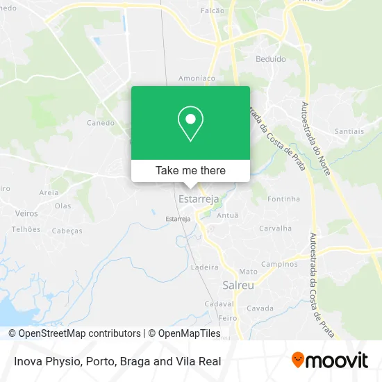 Inova Physio map