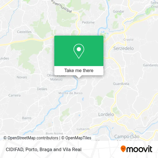 CIDIFAD map