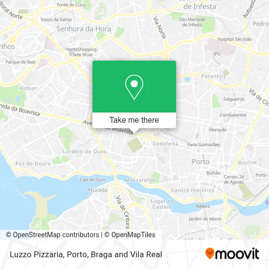 Luzzo Pizzaria map