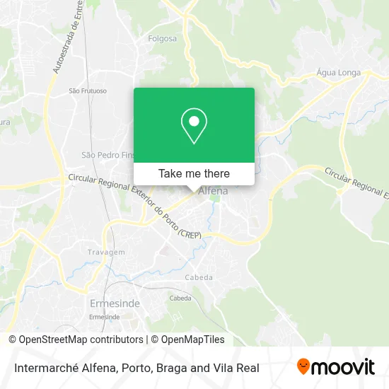 Intermarché Alfena map