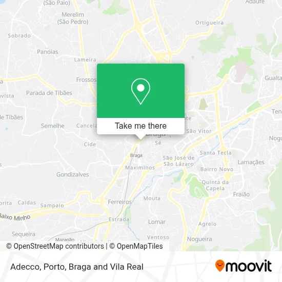 Adecco map