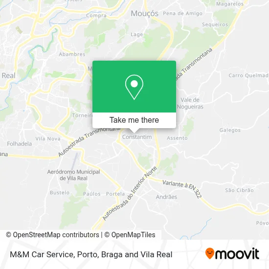 M&M Car Service map