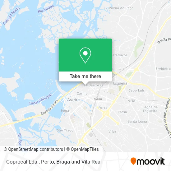 Coprocal Lda. map