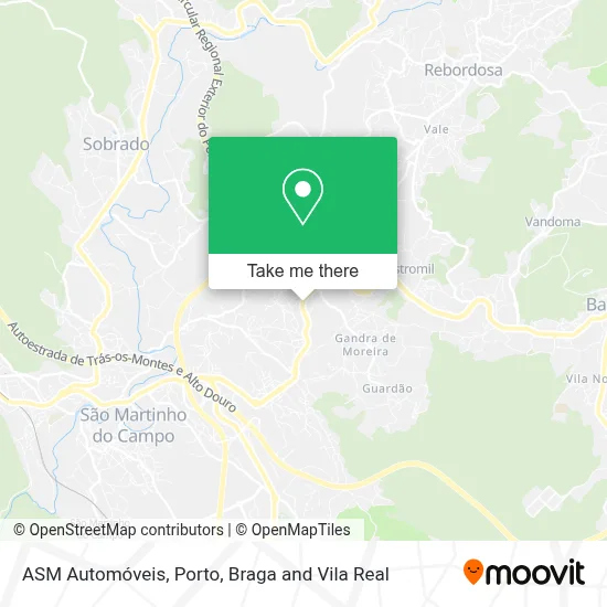 ASM Automóveis map