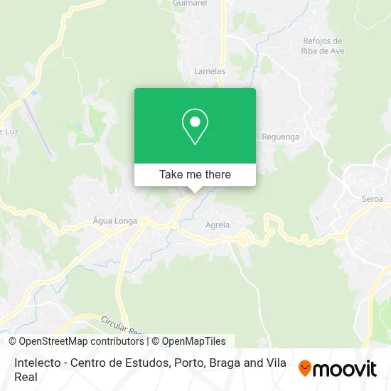 Intelecto - Centro de Estudos map