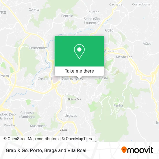 Grab & Go map