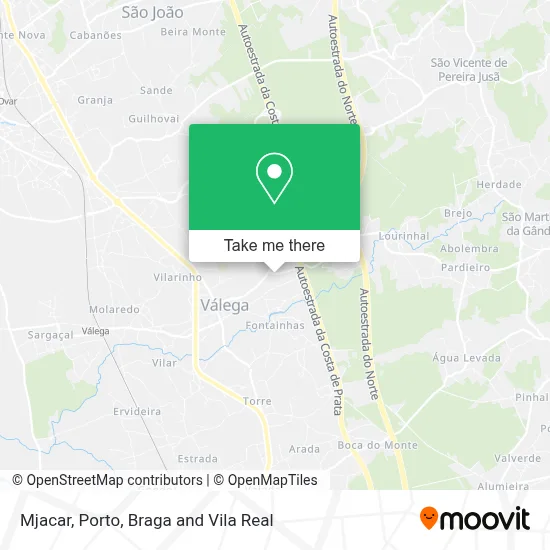 Mjacar map