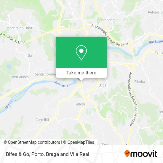 Bifes & Go map