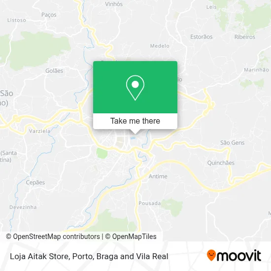 Loja Aitak Store map