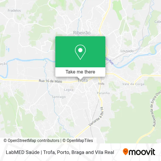 LabMED Saúde | Trofa map