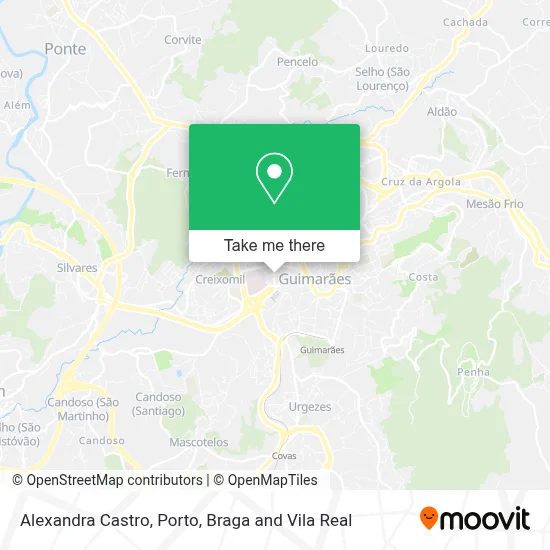 Alexandra Castro map