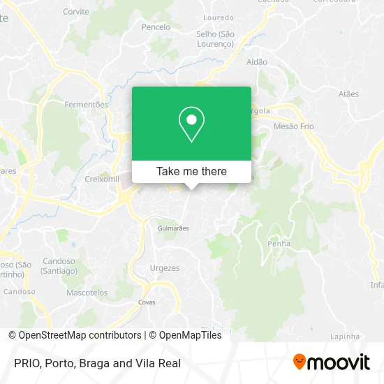PRIO map