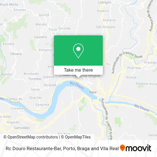 Rc Douro Restaurante-Bar map