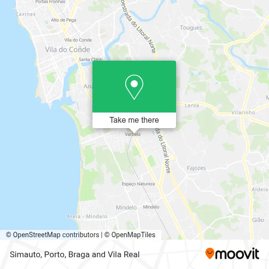 Simauto map