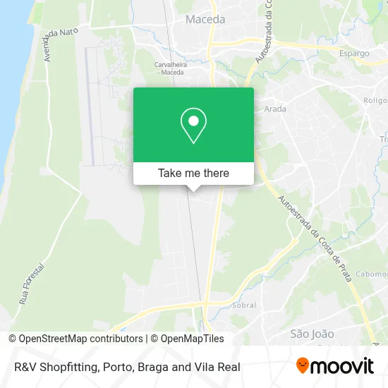 R&V Shopfitting mapa