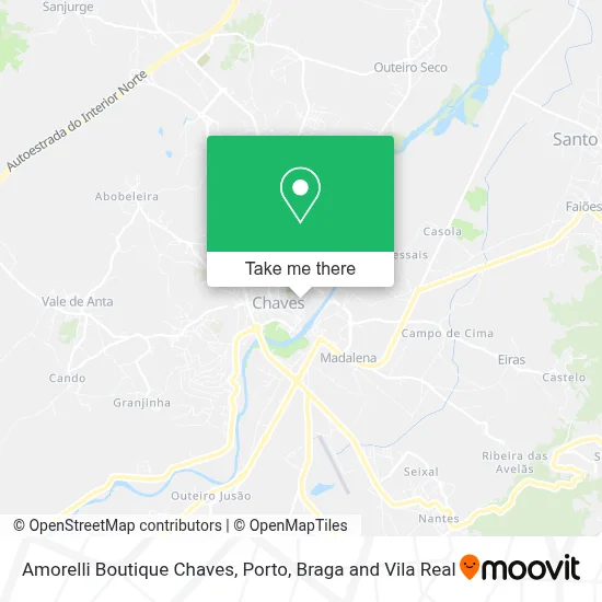 Amorelli Boutique Chaves map