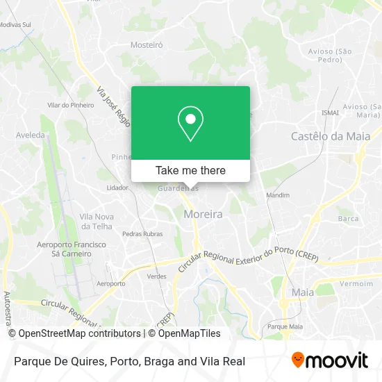 Parque De Quires map