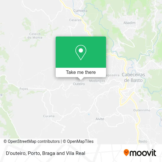 D'outeiro map