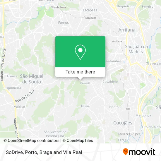 SoDrive map