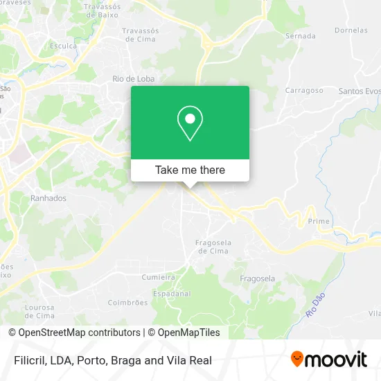 Filicril, LDA map