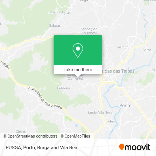 RUSGA mapa